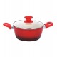 Caçarola 22cm 3,24 Litros 3.7mm Indução Ceramic Class Rubi
